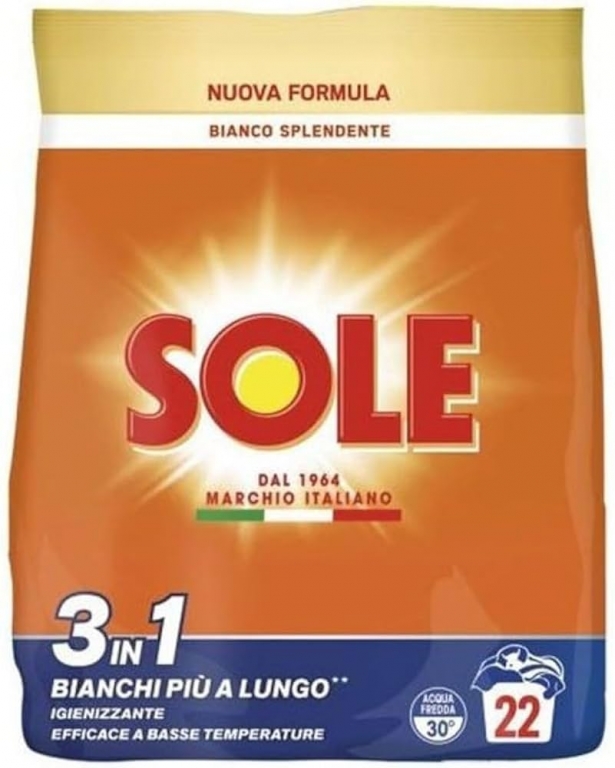 sole powder regular 26 measures kg.1,3